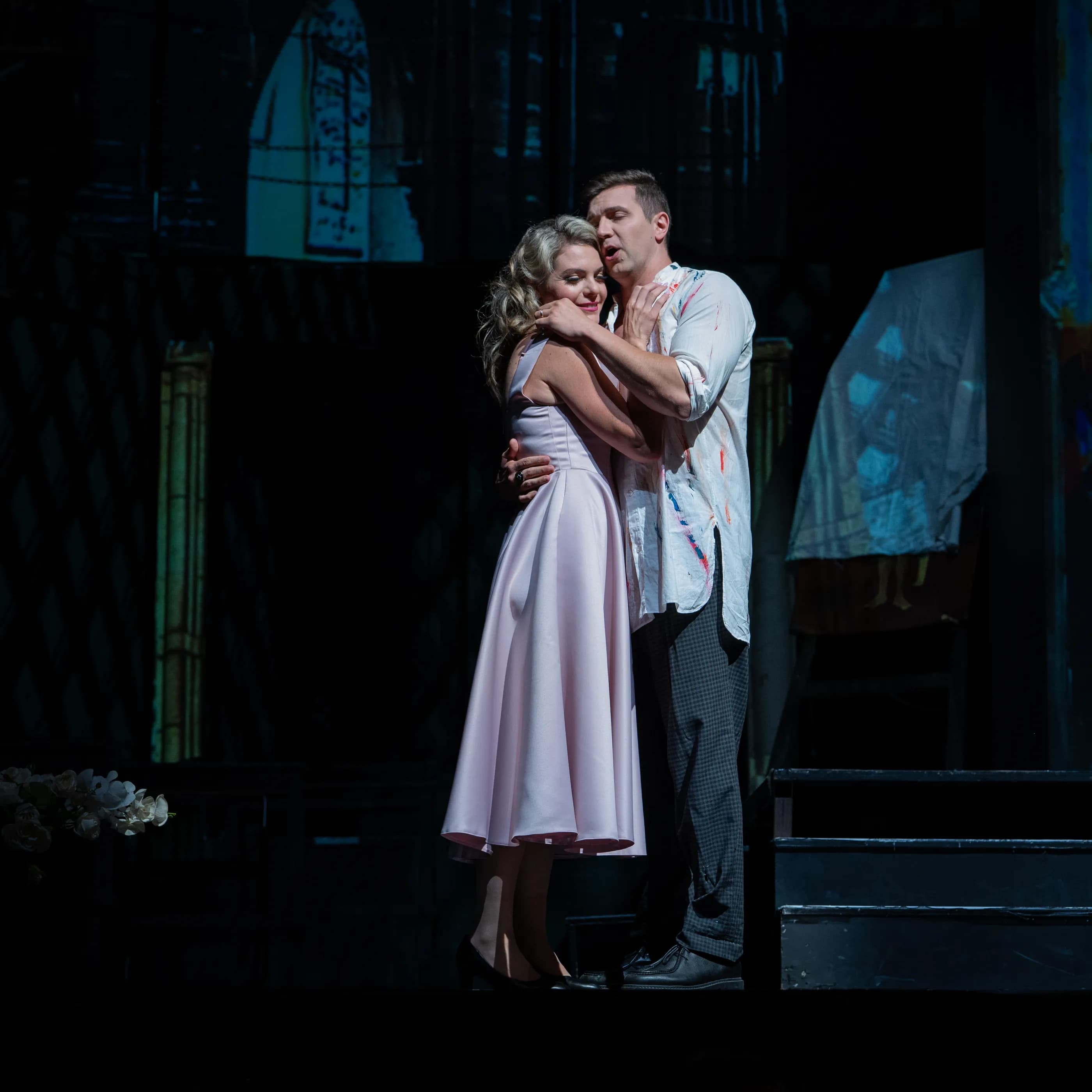 Maria Natale und Vasyl Solodkyy in Tosca 2026
